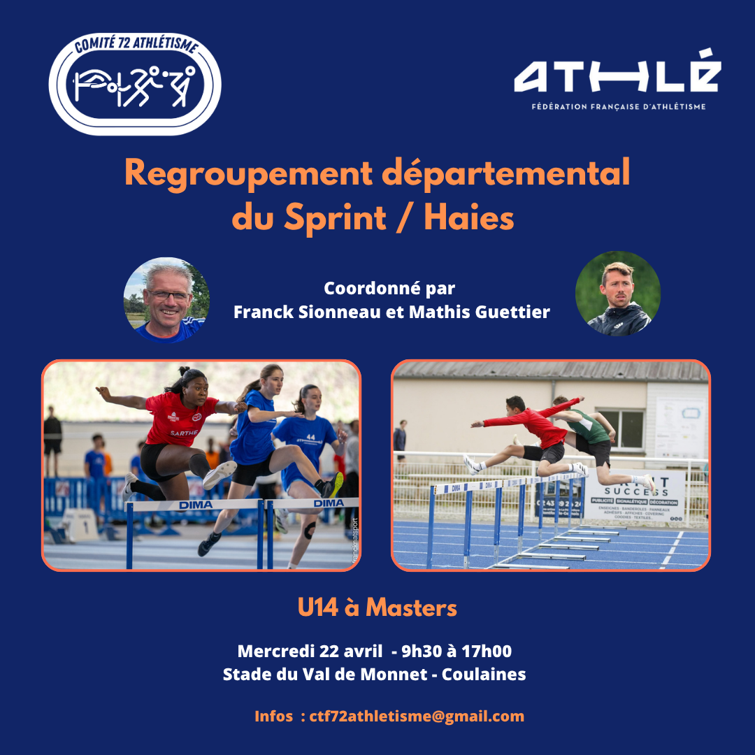 Stage comité : Sprint Haies